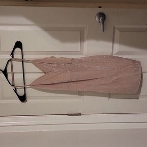 Sparkly Pink Mini Dress